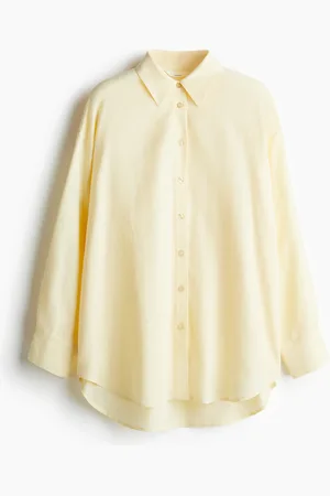 H&M Chemise en lin mélangé