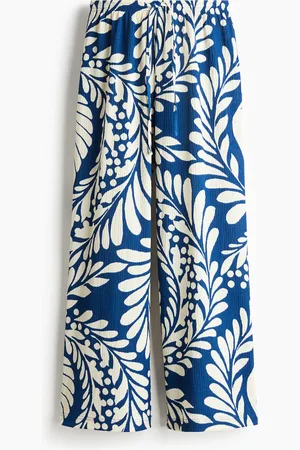 H&M Pantalon large avec taille élastique