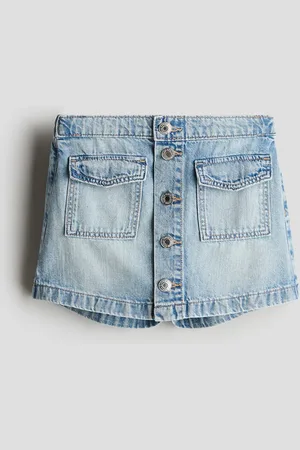 H&M Jupe-short en denim de coton