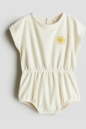 H&M Barboteuse en tissu éponge