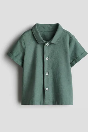 H&M Chemise en lin mélangé