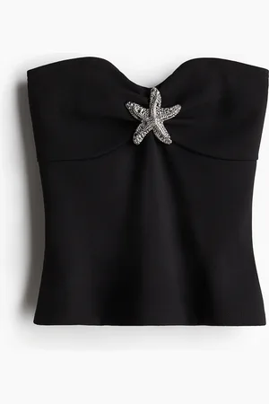 H&M Top tube avec détail en métal