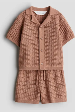 H&M Ensemble 2 pièces en pointelle de coton