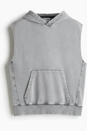 H&M Hoodie de sport sans manches Loose Fit