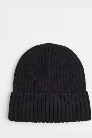 H&M Bonnet en maille côtelée