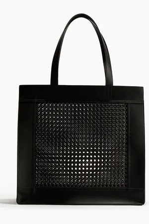 H&M Sac shopping en rotin