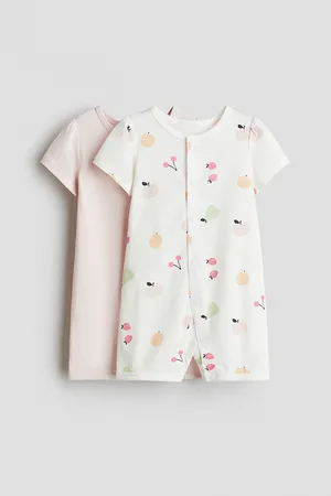H&M Lot de 2 pyjamas en jersey de coton