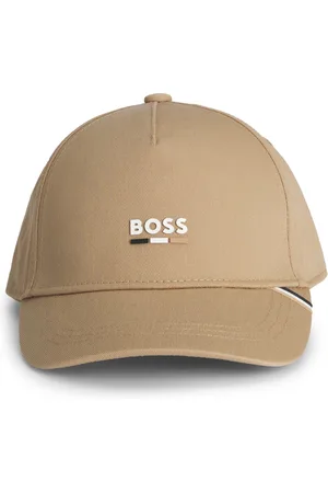 HUGO BOSS Casquette avec rayures emblématiques et logo imprimé pour enfant