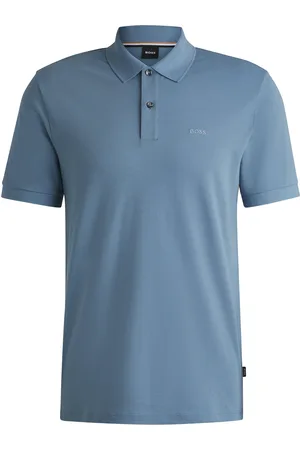 HUGO BOSS Polo Pallas en piqué de coton avec détails logotés
