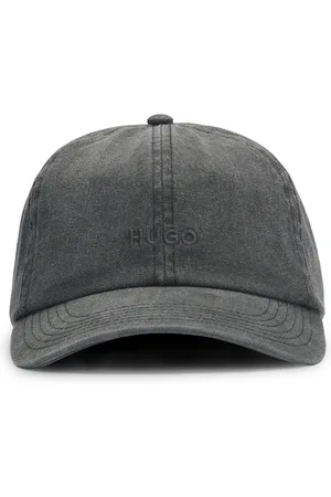 HUGO BOSS Casquette en twill de coton à 6 panneaux avec logo brodé