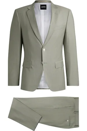 HUGO BOSS Costume slim en laine mélangée