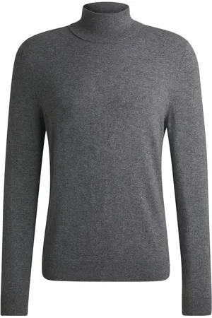 HUGO BOSS Pull à col roulé en cachemire