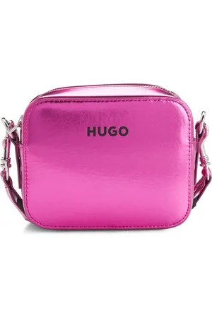 HUGO BOSS Sac à main en tissu métallisé avec bandoulière logotée pour enfant