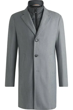 HUGO BOSS Manteau Slim avec intérieur amovible