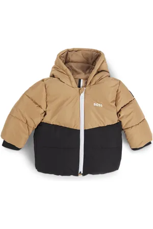 HUGO BOSS Veste à capuche color block matelassée pour enfant