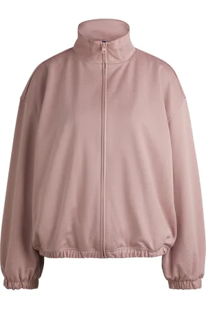 HUGO BOSS Veste Oversize à logos jacquard
