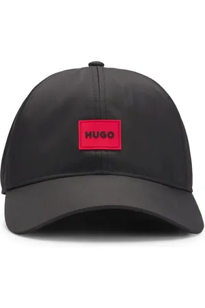 HUGO BOSS Casquette à six panneaux avec patch logoté en silicone