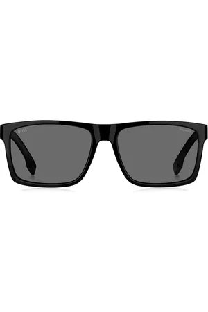 HUGO BOSS Lunettes de soleil en acétate à logo gravé
