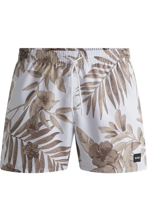 HUGO BOSS Short de bain entièrement doublé à imprimé de la saison