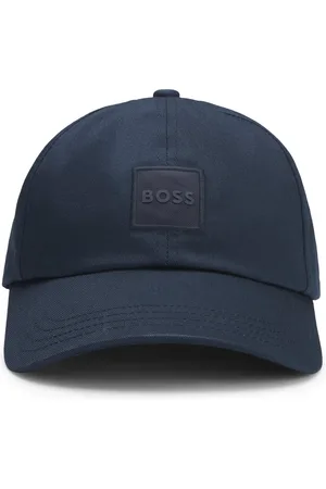 HUGO BOSS Casquette en twill de coton avec patch logoté tissé