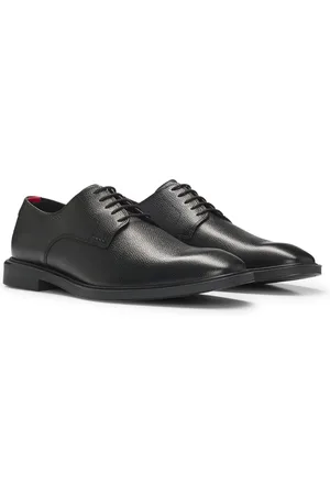 HUGO BOSS Chaussures derby en cuir grainé