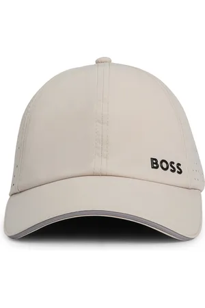 HUGO BOSS Casquette en taffetas à motif pois, découpé au laser