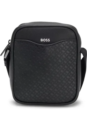 HUGO BOSS Sac reporter avec poche avant à motif monogramme