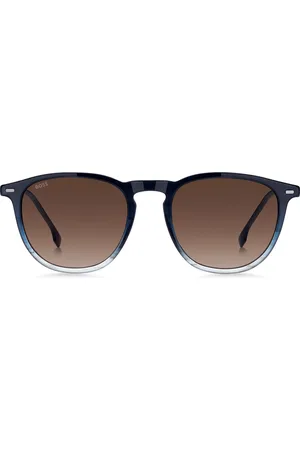 HUGO BOSS Lunettes de soleil en acétate avec effet en dégradé