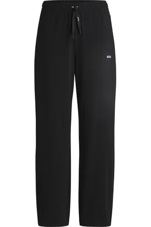 HUGO BOSS Bas de pyjama en coton stretch avec cordons logotés