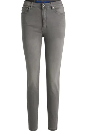 HUGO BOSS Jean Skinny en denim stretch gris foncé