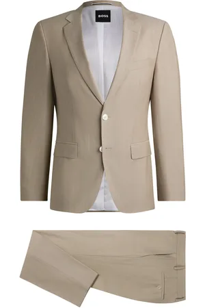 HUGO BOSS Costume slim en laine mélangée