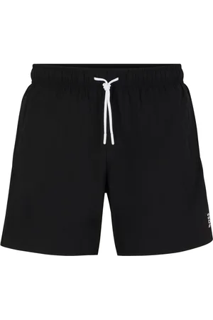HUGO BOSS Short de bain avec rayures emblématiques et logo