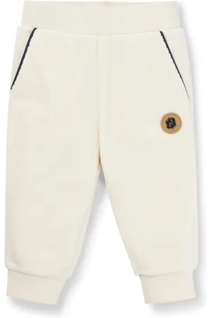 HUGO BOSS Bas de survêtement en coton mélangé avec monogramme Double B pour enfant