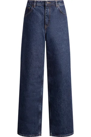 HUGO BOSS Jean Relaxed en denim bleu délavé