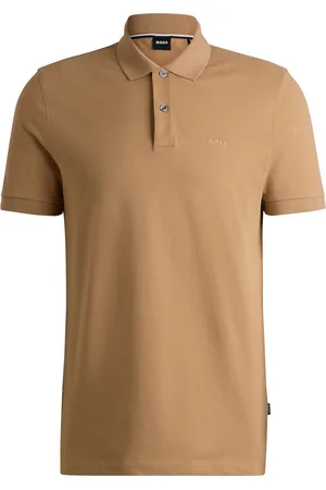 HUGO BOSS Polo Pallas en piqué de coton avec détails logotés