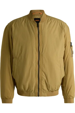 HUGO BOSS Veste déperlante avec badge logoté