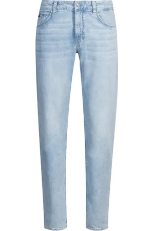 HUGO BOSS Jean regular Maine bleu en denim stretch mécanique