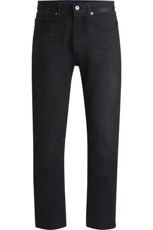 HUGO BOSS Jean Regular en denim gris foncé