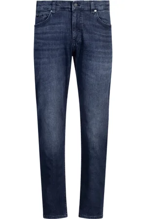 HUGO BOSS Jean Regular Maine en denim bleu thermorégulateur