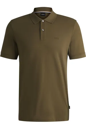 HUGO BOSS Polo Pallas en piqué de coton avec détails logotés