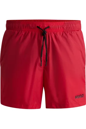 HUGO BOSS Short de bain entièrement doublé avec logo contrastant