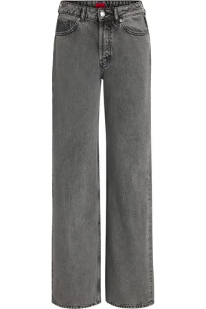 HUGO BOSS Jean Straight en denim rigide