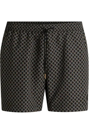 HUGO BOSS Short de bain à imprimé intégral et cordon de serrage
