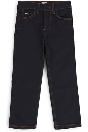 HUGO BOSS Jean Regular avec rivet à monogramme Double B pour enfant