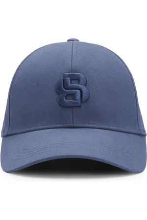 HUGO BOSS Casquette en twill de coton avec monogramme Double B brodé