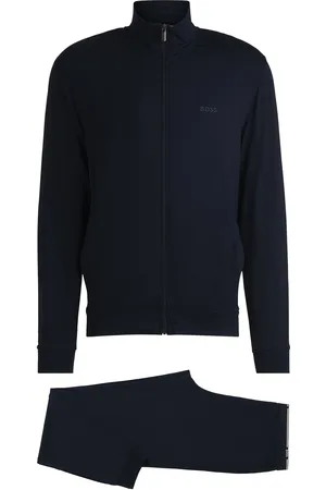 HUGO BOSS Survêtement Relaxed en tissu stretch à logos