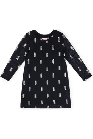 HUGO BOSS Robe deux-en-un pour enfant avec logos imprimés en transfert