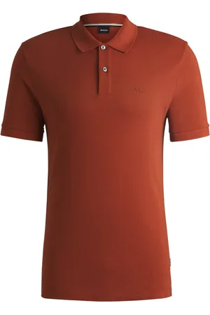 HUGO BOSS Polo Pallas en piqué de coton avec détails logotés
