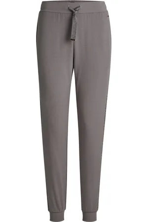 HUGO BOSS Bas de survêtement en modal et soie avec monogrammes
