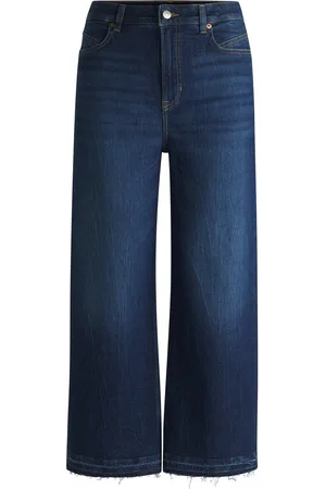 HUGO BOSS Jean large en denim stretch indigo